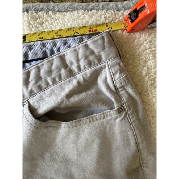 Peter Millar Ultimate Sateen Five-Pocket Pant | Sand Size 35 not 36 - Picture 4 of 8